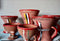 Organic clay Incense Burner Handmade and hand painted - Ancient bakhoor burner